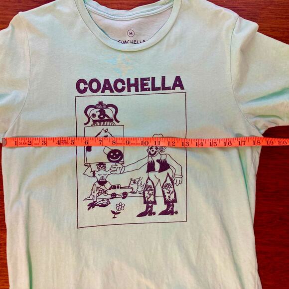 Coachella Shirt Medium Tee Concert Festival T Shirt - Picture 9 of 9